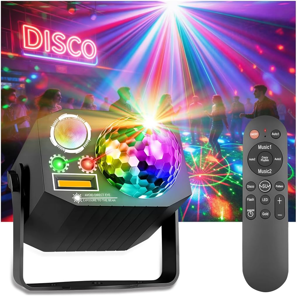 Lampu Bola Disko Pesta DJ deng - Audio Music Dj ulasan dan harga