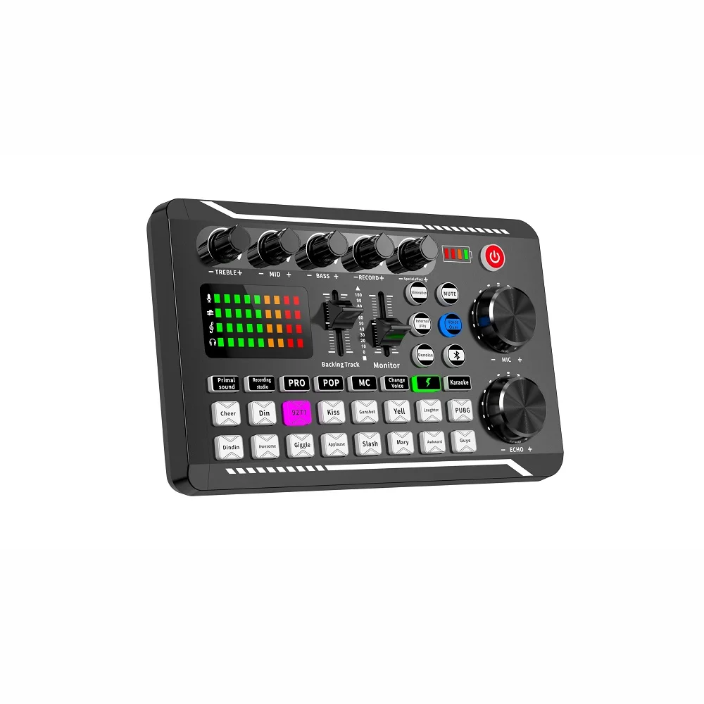Kartu Suara F998, Mikrofon, Mi - Audio Music Dj ulasan dan harga