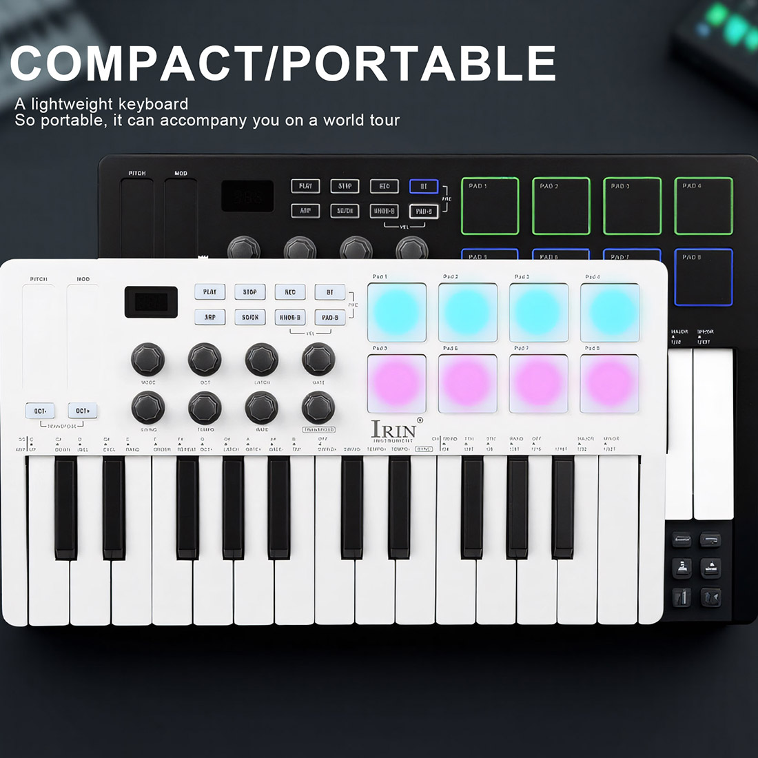 SMK-25 Keyboard MIDI Portabel  - Midi Controller Pad ulasan dan harga